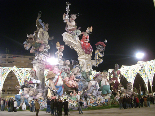 Origin of the Fallas