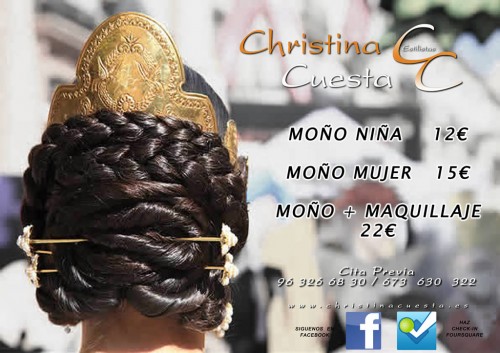 monyos fallera christina cuesta valencia