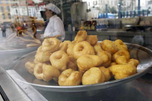 los buñuelos de fallas de valencia