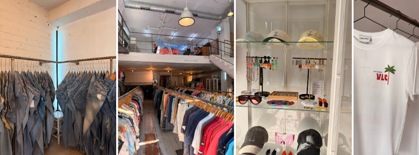 Fotos de la tienda y ropas